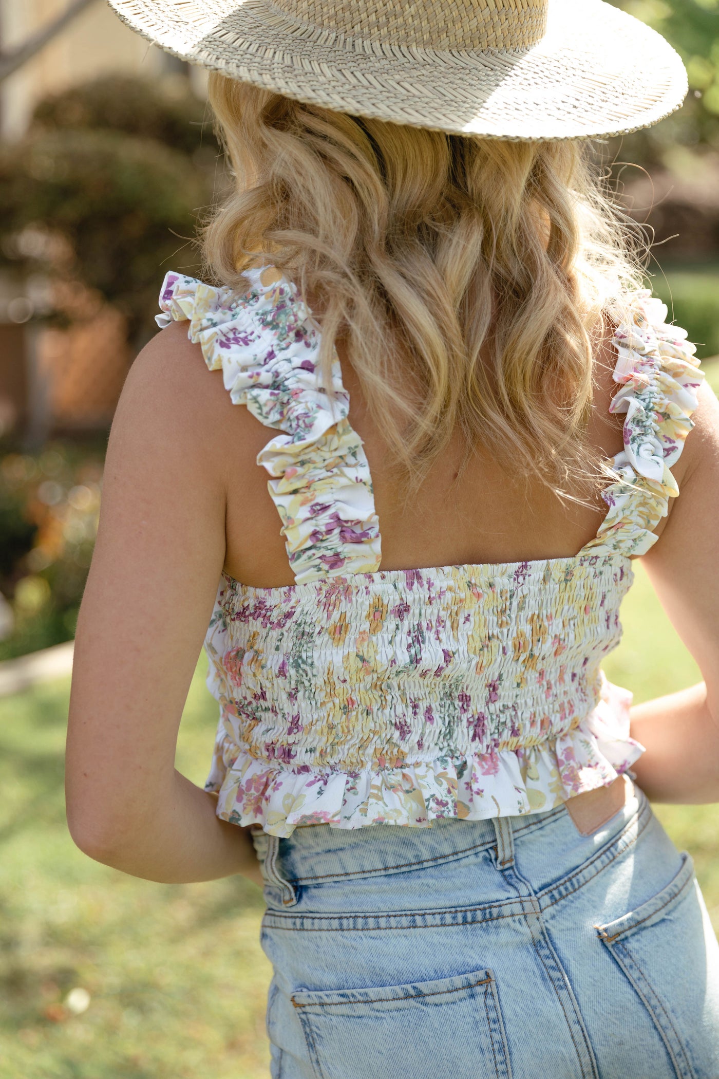 Sweetest Kiss Floral Crop Top