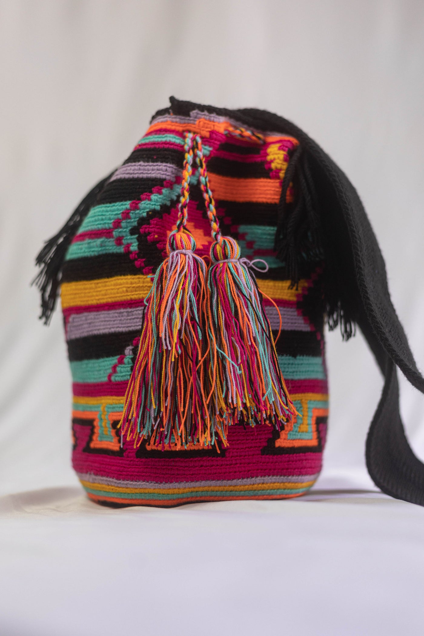 La Isla Bonita Authentic Wayuu Mochila Bag