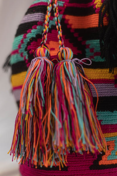 La Isla Bonita Authentic Wayuu Mochila Bag